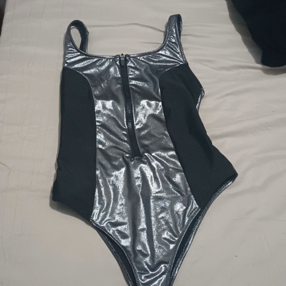 Refuge Black and silver swimsuit